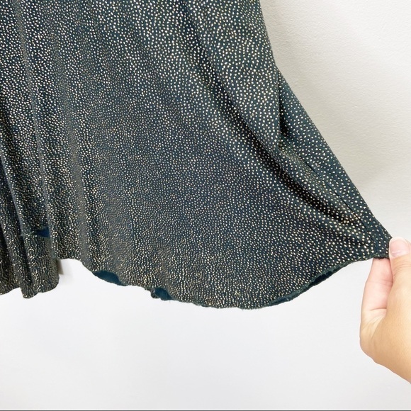 Chaser Glitter Flounce Top Bell Sleeves Sz S - Picture 8 of 11